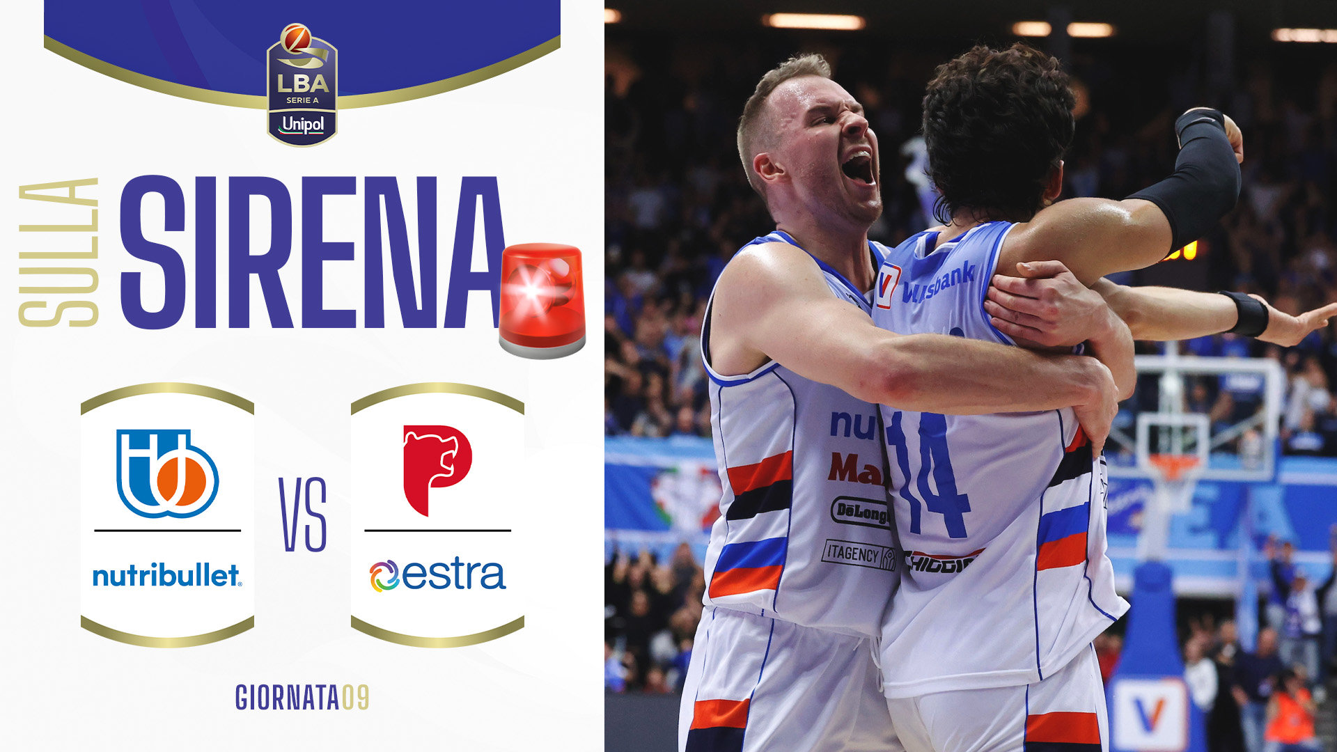 LBA | Video - 🚨 Sulla sirena: il finale incredibile tra Treviso e Pistoia