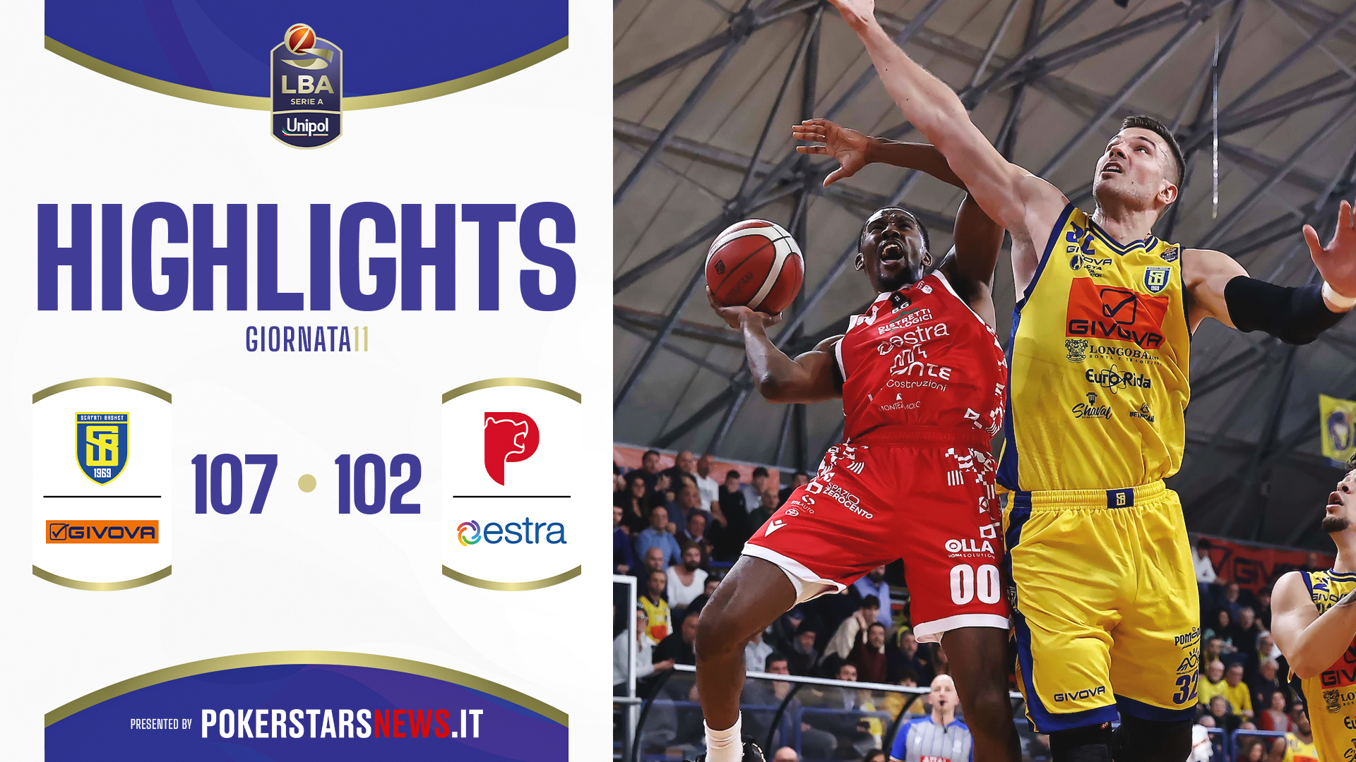 Givova Scafati - Estra Pistoia | Serie A Unipol 2024/25